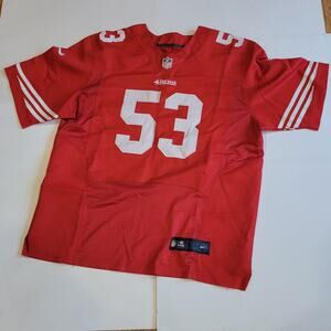 Navorro Bowman #53 SF 49ers NFL On field Jersey Size 56 Embroidered Stitched